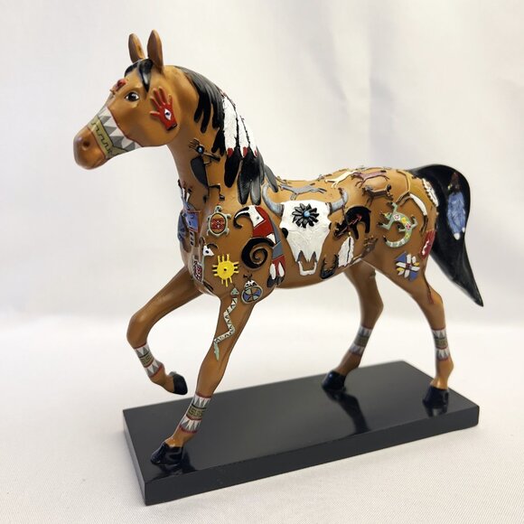 Painted Ponies “Wie-Tou” Figurine 2E/2038 Barbara Janowitz 2007 Boxed Retired - Picture 6 of 11